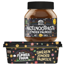 Alle Flower Farm smeren of bakken zonder palmolie